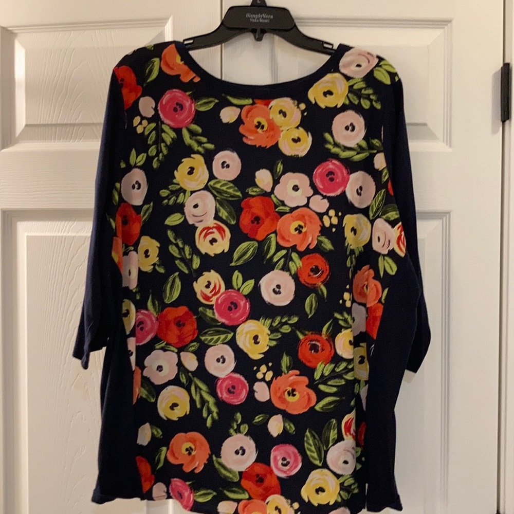 3/4 sleeve top